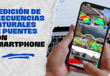 Medición de frecuencias naturales de puentes con Smartphone