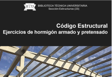 Nuevo libro Código Estructural Ejercicios de hormigón armado y pretensado