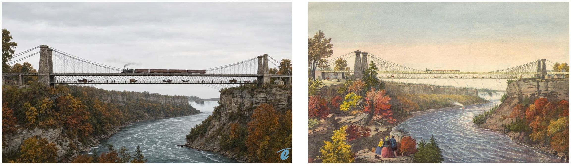 Puente sobre el Niagara de Roebling